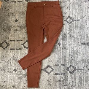 Fitted Burnt Orange Jeggings